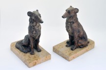  Bookend polychrome controls, with lever dogs