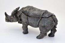 Encrier rare en forme de rhinoceros