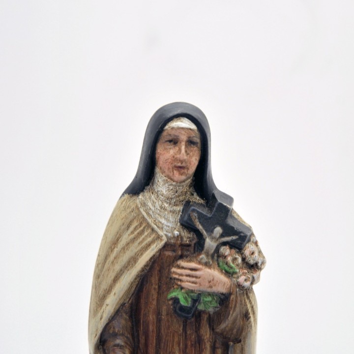 Calamaio originale degli anni '30 con la Vergine Maria