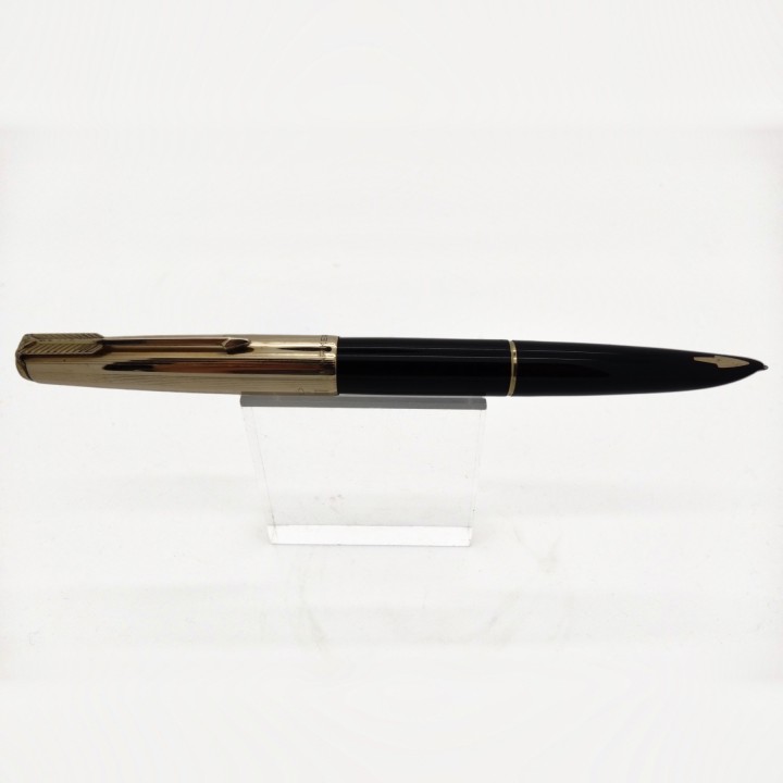 Black Parker 61 in Lucite, cartridge filler, 1965