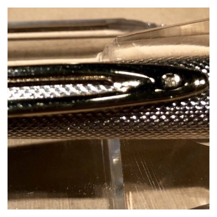 Stylo plume CF Waterman en argent massif