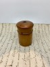 Boxwood travel inkwell