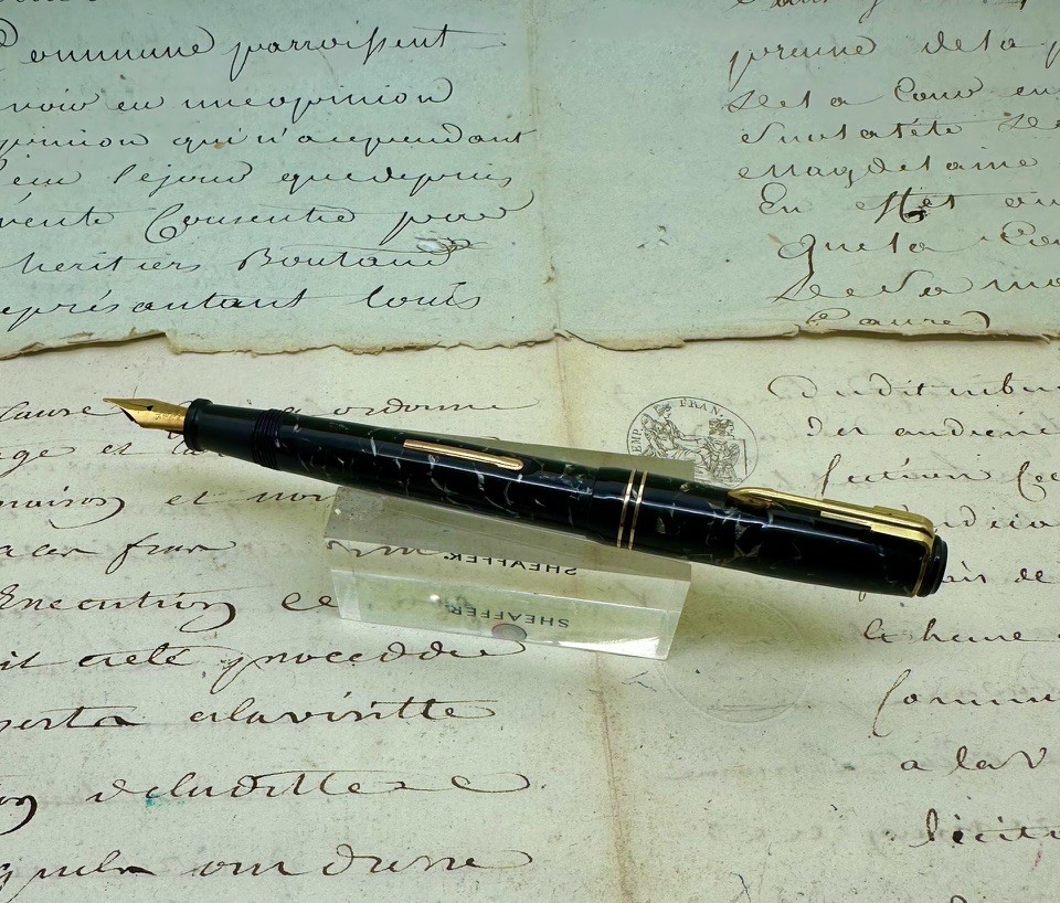 Stylo Plume Ancien EDAC EDACOTO – Plume Or 18 Carats Réf #ED06 à Restaurer