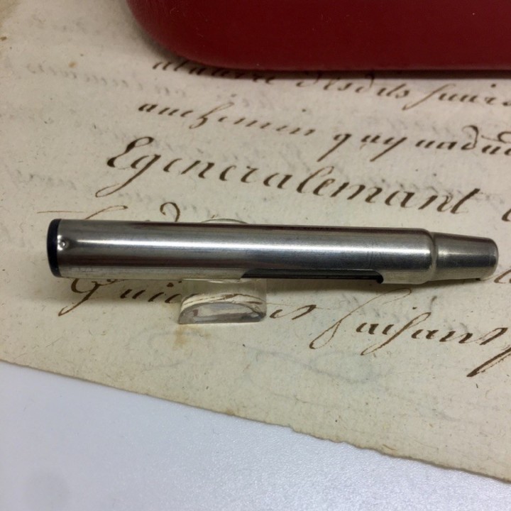 Sheaffer Targa neuf en argent massif