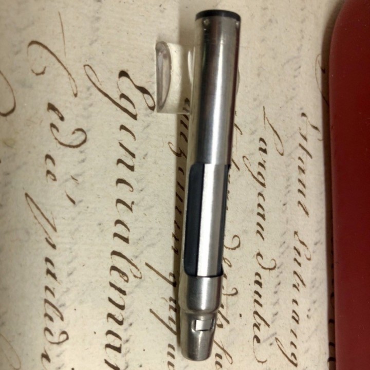 New Sheaffer Targa in solid silver