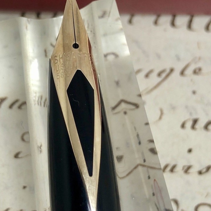 Sheaffer Targa nova em prata maciça