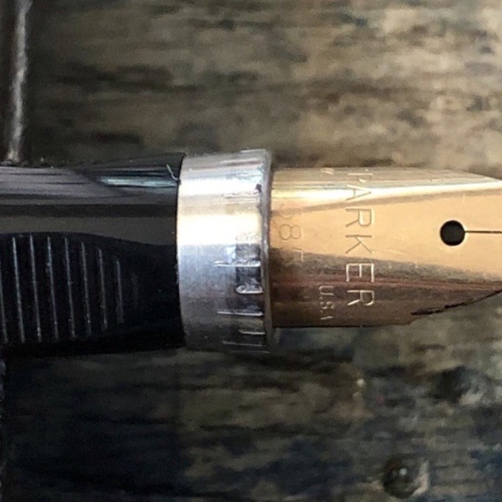 Stylo plume Parker 75 argent massif 1970/80