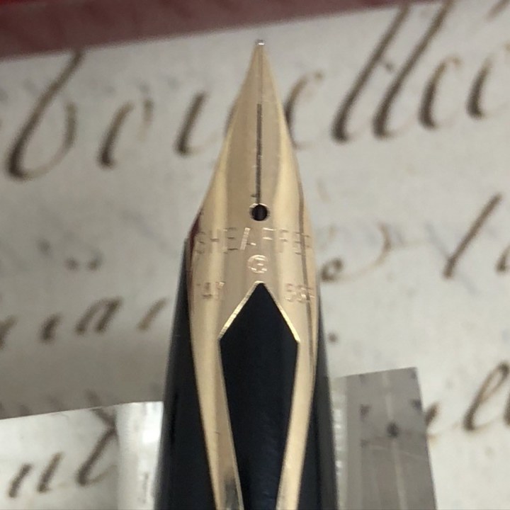 全新 Sheaffer Targa 鍍金鋼筆