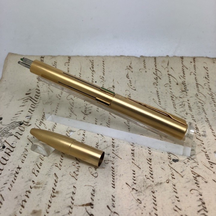 Stylo bille Waterman neuf Pintabille 4 couleurs 1980