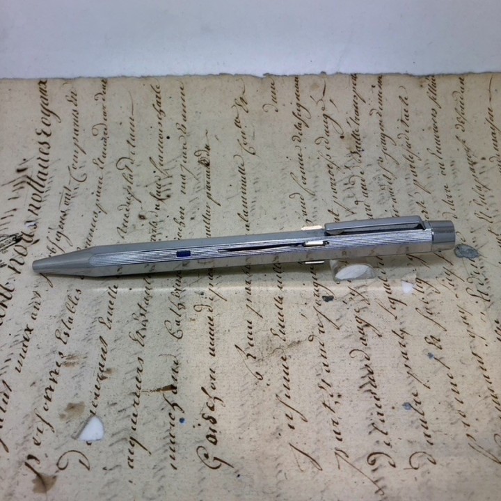 4-colour silver-plated ballpoint pen, 1970