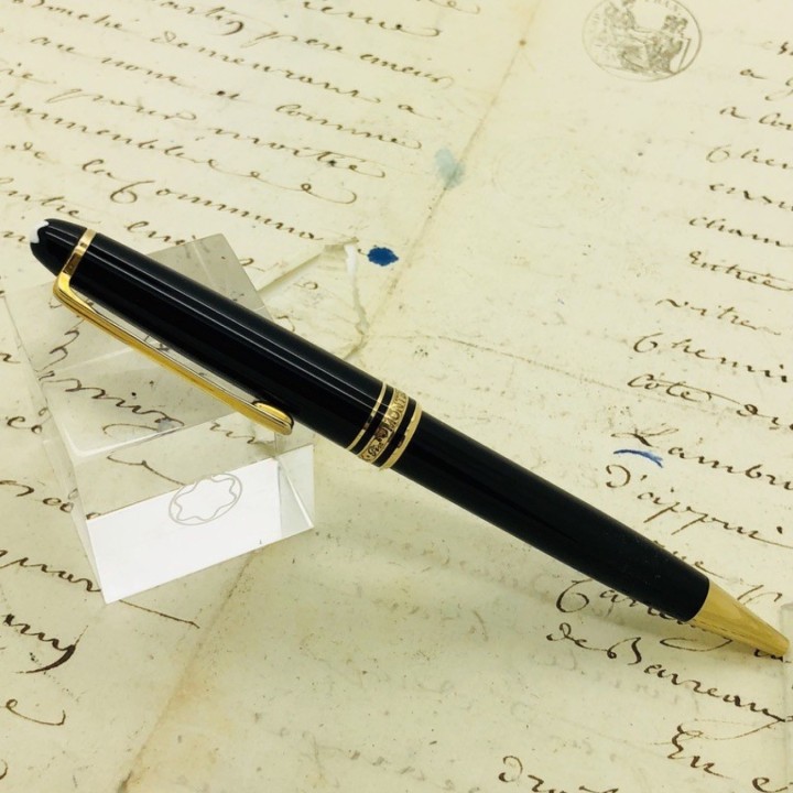 MONTBLANC Meisterstück 系列金色圆珠笔