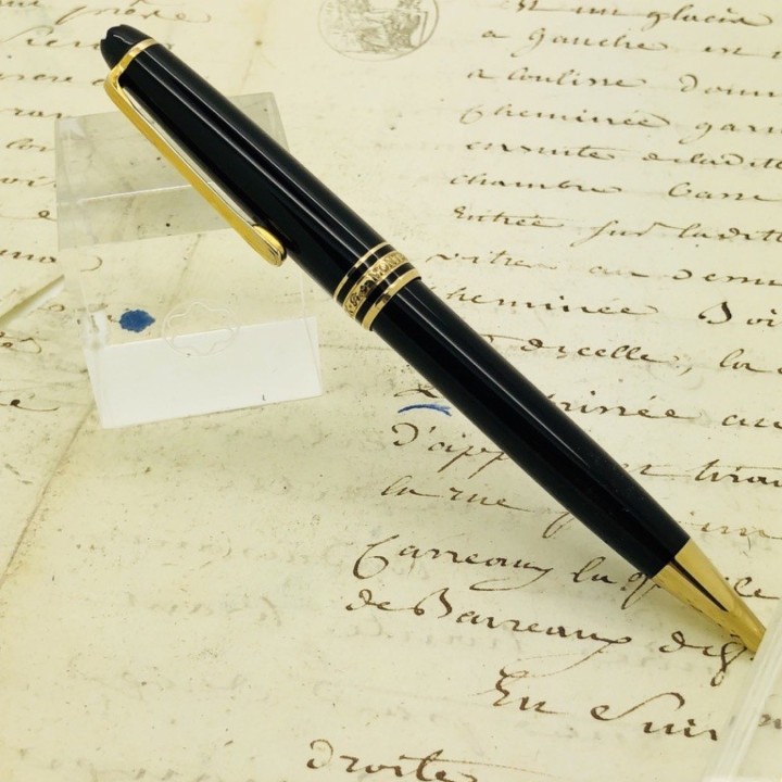 MONTBLANC Meisterstück 系列金色圆珠笔
