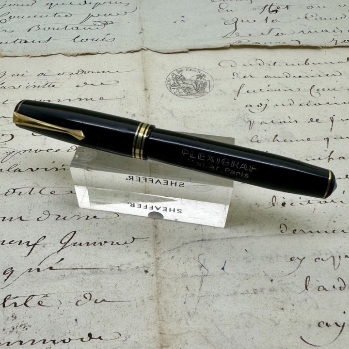 Caneta de tinta permanente de enchimento automático Mallat 1947