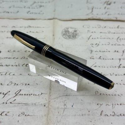 Caneta de tinta permanente de enchimento automático Plexor 1940