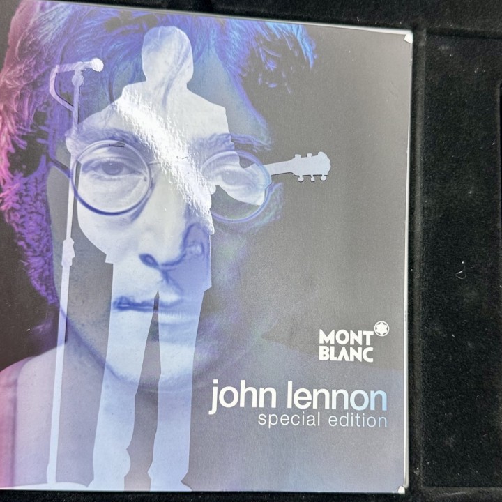 Caneta de tinta permanente Montblanc John Lennon Donation Pen, edição limitada