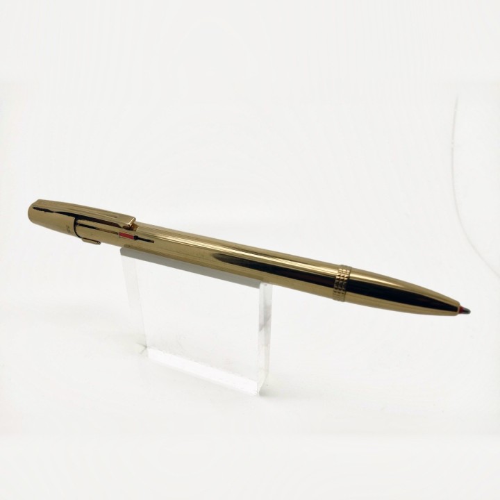 Vergulde Waterman balpen met 4 kleuren, model Pintabille, 1970