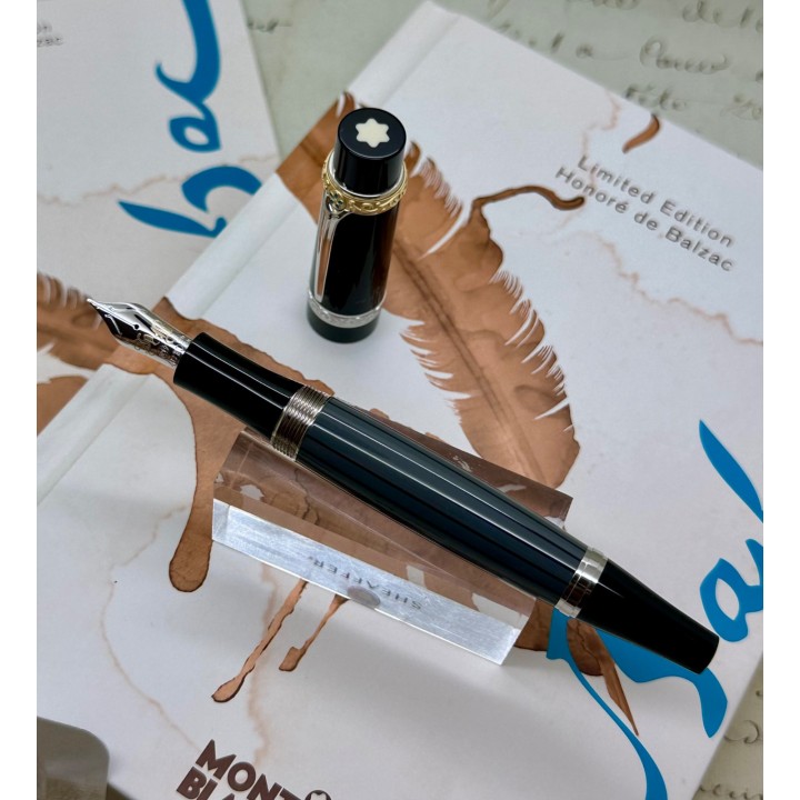 Caneta de tinta permanente Montblanc Honoré de Balzac, Writers Edition 2013