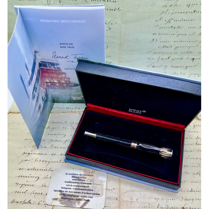 Pluma estilográfica Montblanc Mark Twain, Writers Edition 2010