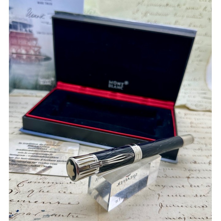 Caneta de tinta permanente Montblanc Mark Twain, Writers Edition 2010