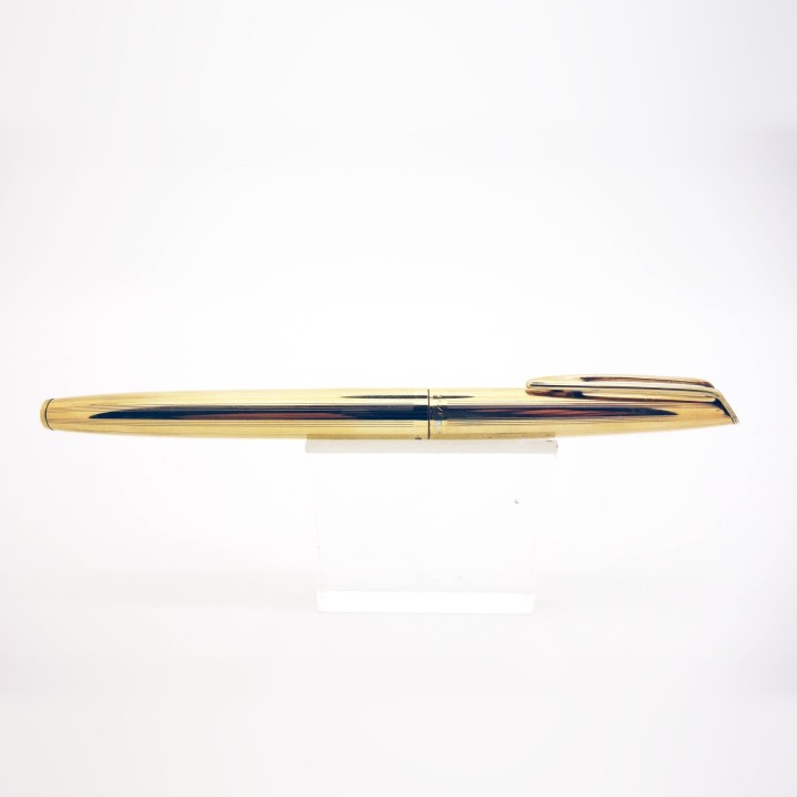 Pluma estilográfica Waterman CF chapada en oro