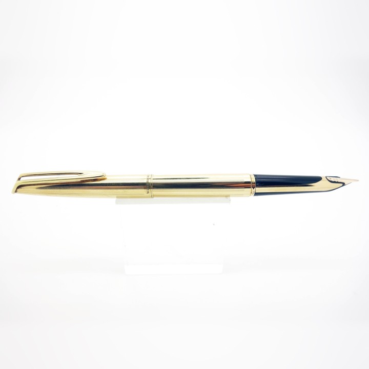 Pluma estilográfica Waterman CF chapada en oro