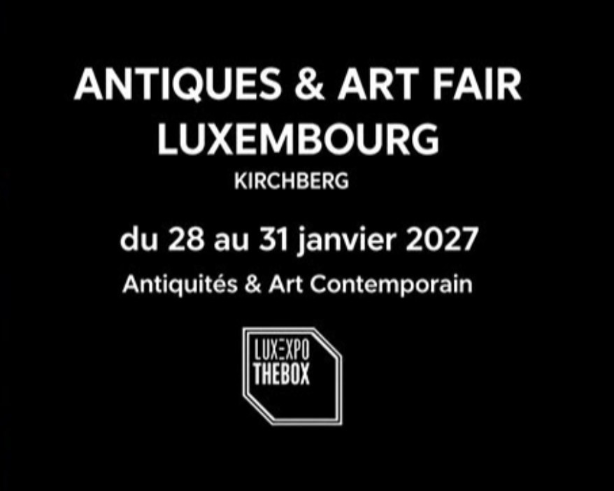 Affiche du salon · Antiques & Art Fair Luxembourg